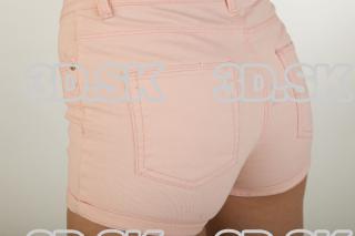 Pelvis pink shorts of Jean 0012